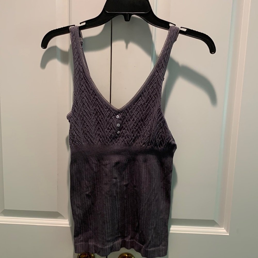 Intimately Free People cami/tank. Dark grey. Size M/L